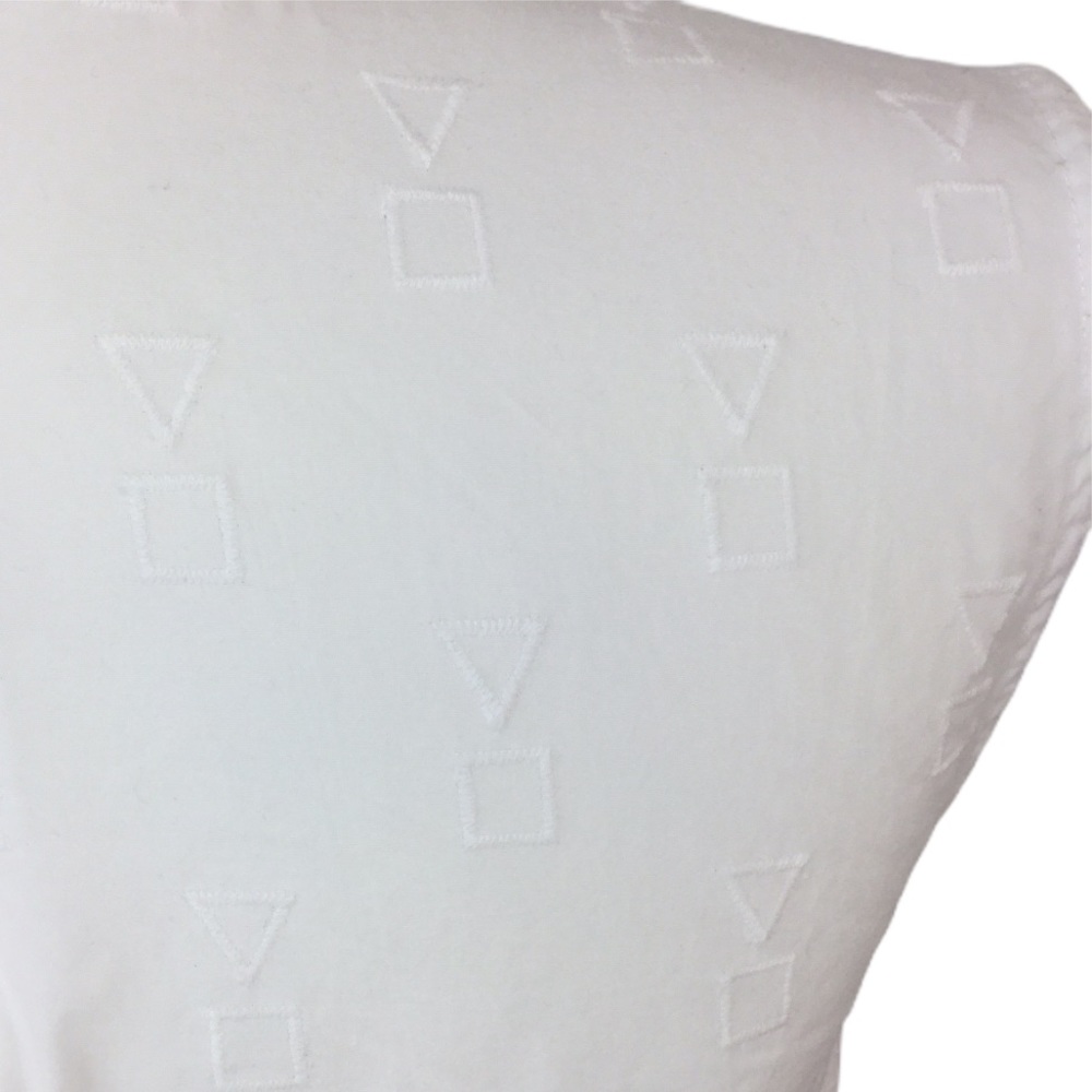 Kate Spade Saturday Embroidered Retro Shapes Cotton Mini Dress - Picture 7 of 11